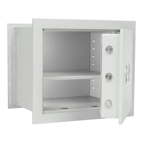 Rottner Wandtresor EN1 Stone SE 45 Premium Elektronikschloss weißaluminium T04940